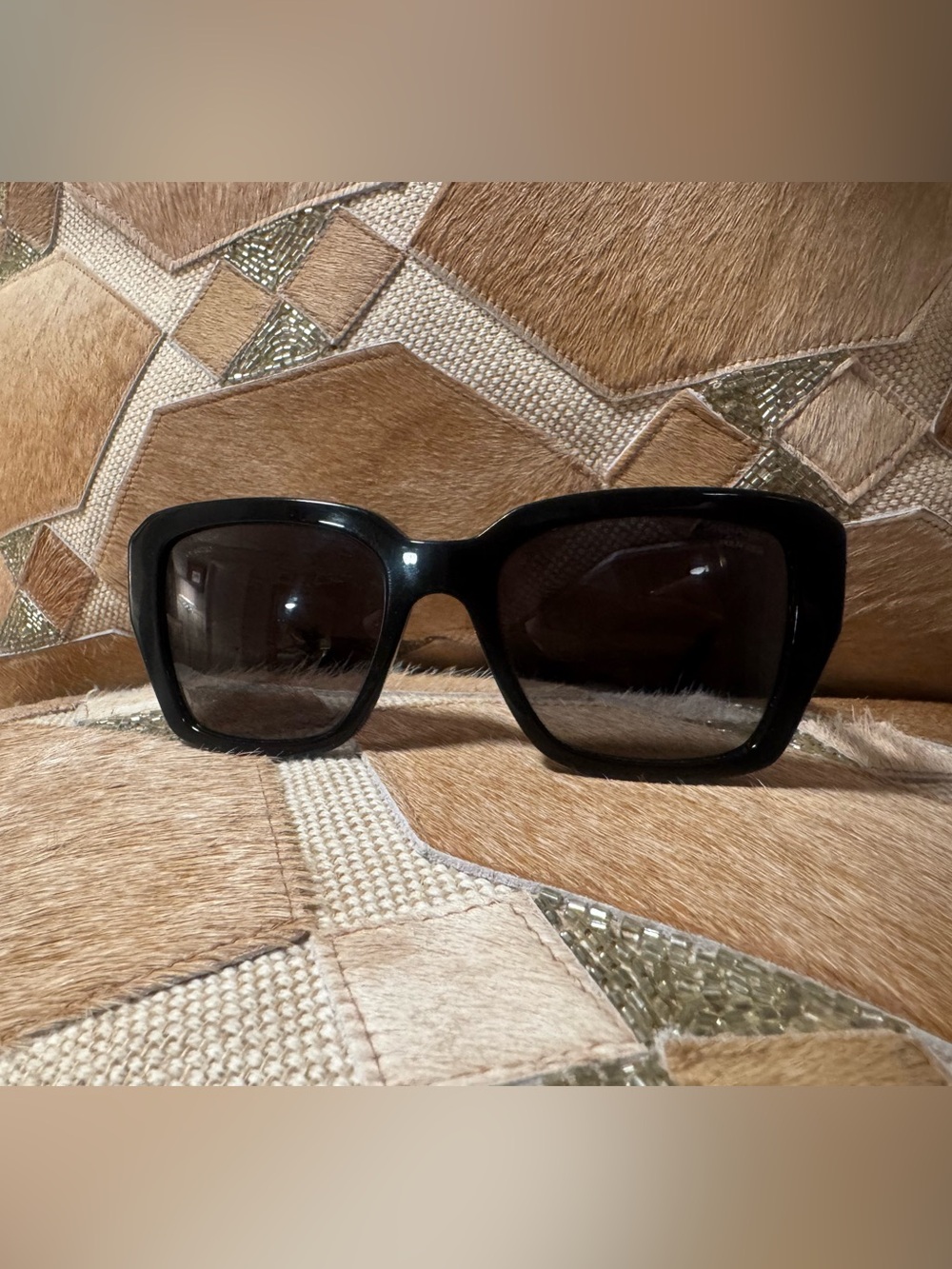 Chanel Black Women's Sunglasses - Picture 2 of 8